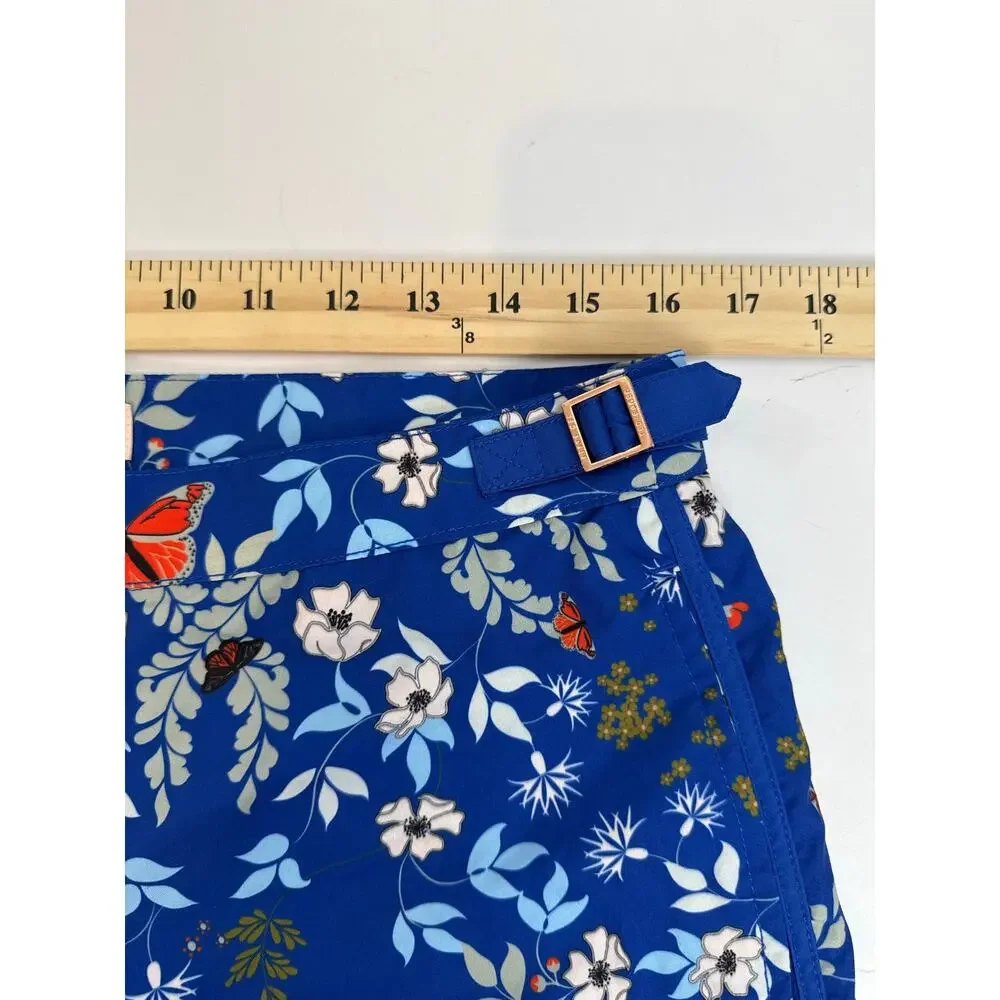 Ted Baker Blue Floral Butterfly Swim Shorts Mens M